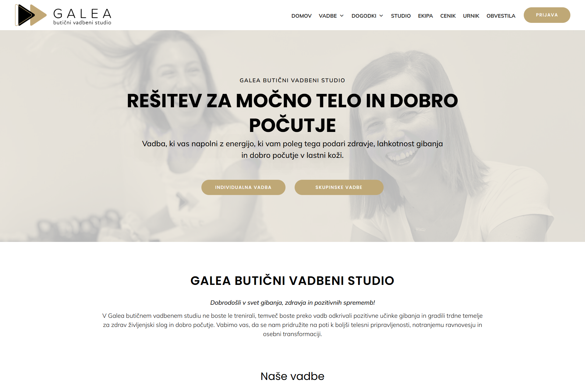 Galea butični vadbeni studio